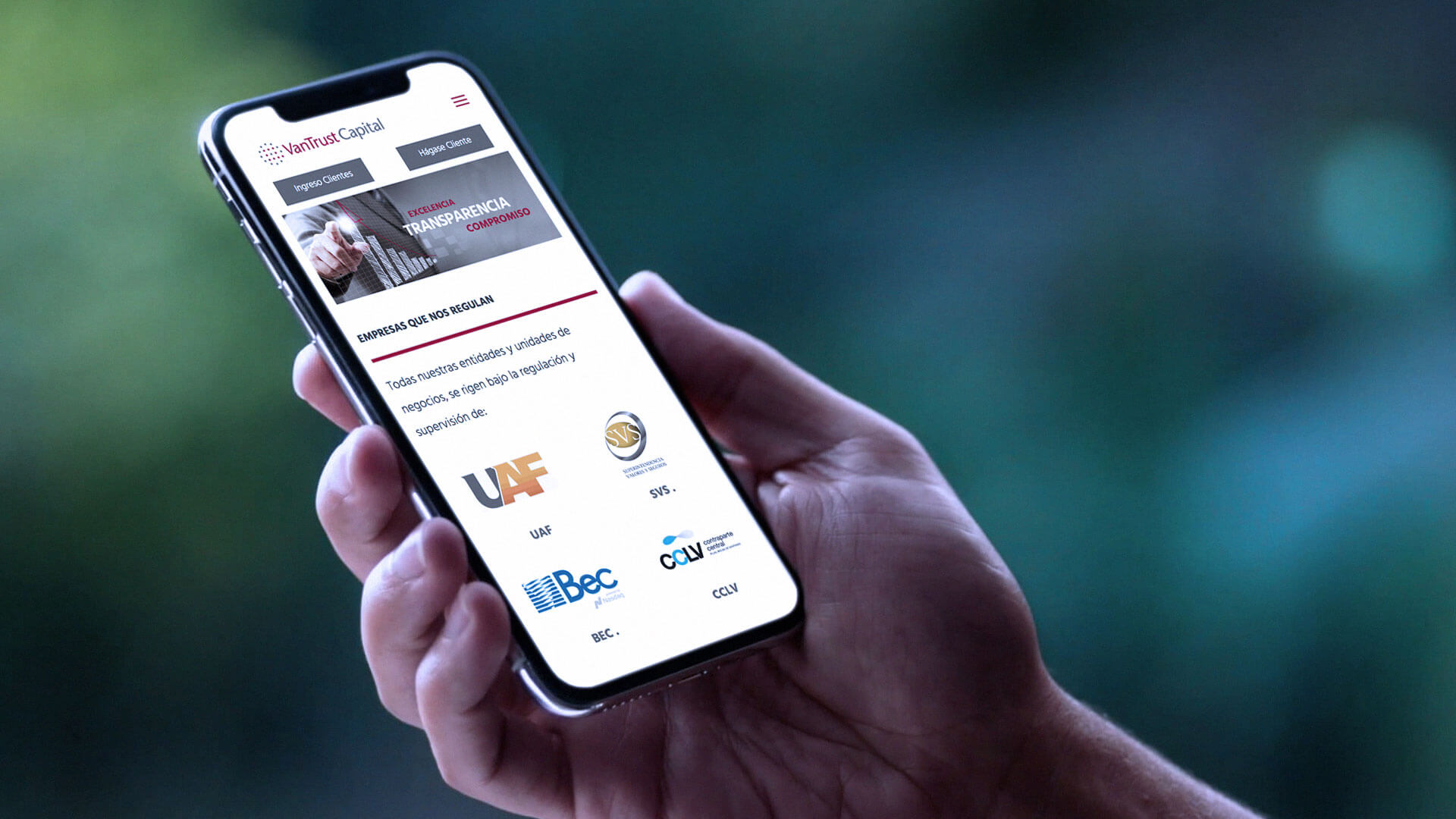 >Proyecto web VanTrust Capital